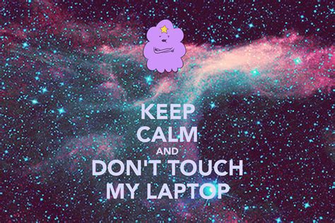 dont touch my laptop wallpaper